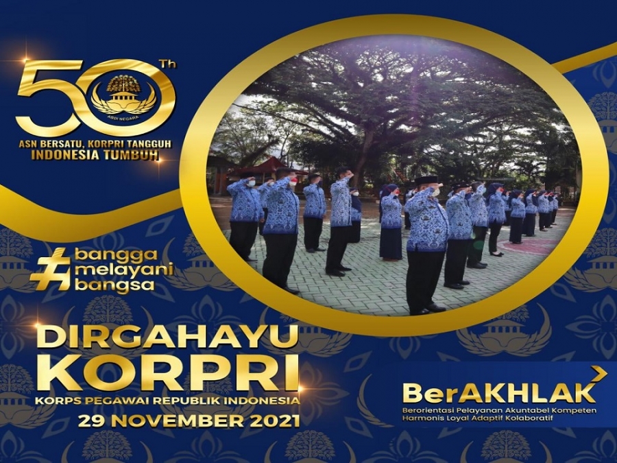 SELAMAT ULANG TAHUN KE-50 KORPS PEGAWAI REPUBLIK INDONESIA (KORPRI)