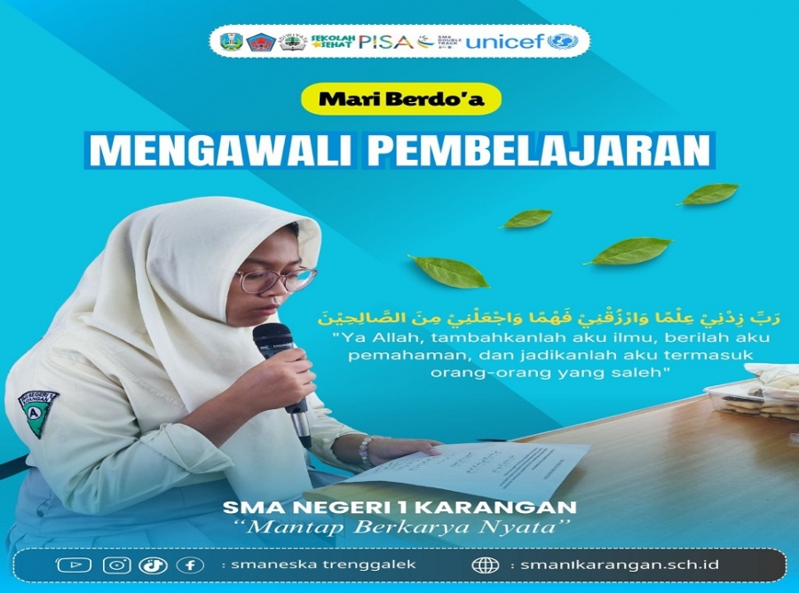 MENJEMPUT ILMU BERKAH, MEMULAI BELAJAR DENGAN BERDOA