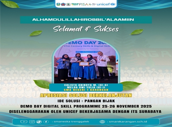 2 SISWI SMANESKA IKUTI DEMO DAY DIGITAL SKILL PROGRAMME