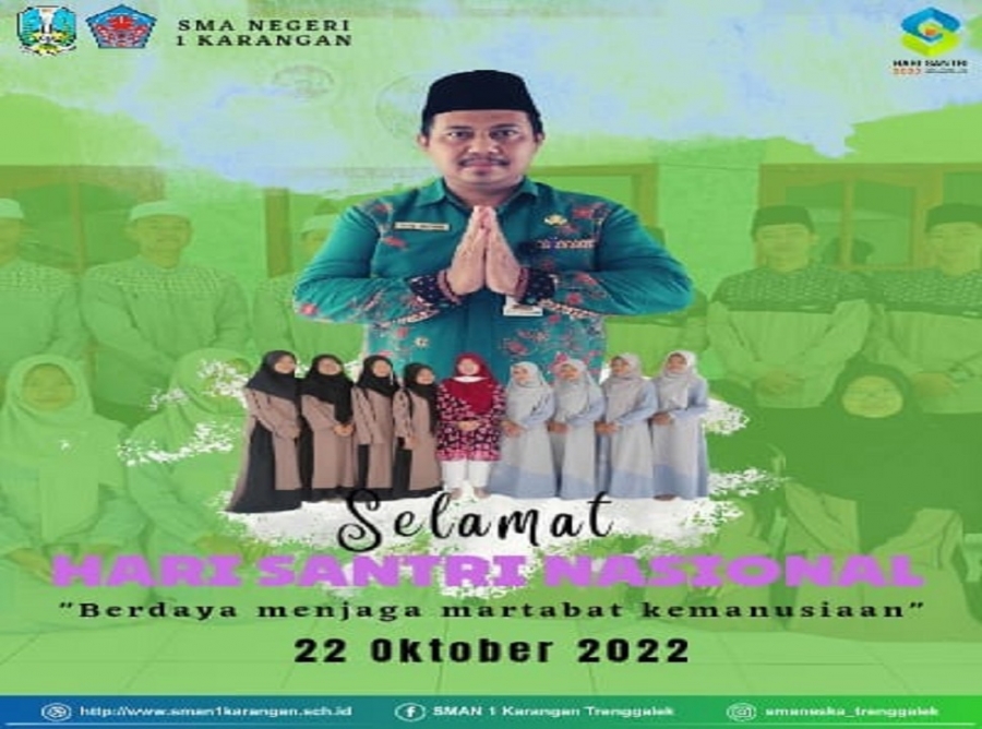 SELAMAT PERINGATI HARI SANTRI NASIONAL TAHUN 2022