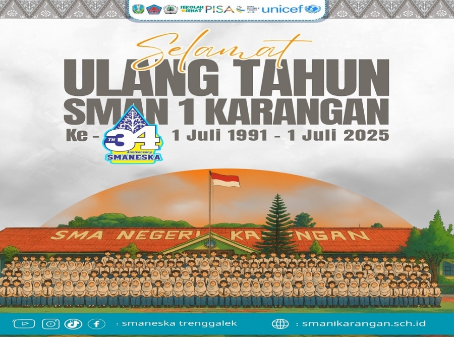 DIRGAHAYU SMANESKA TERCINTA KE 34 TAHUN 2025