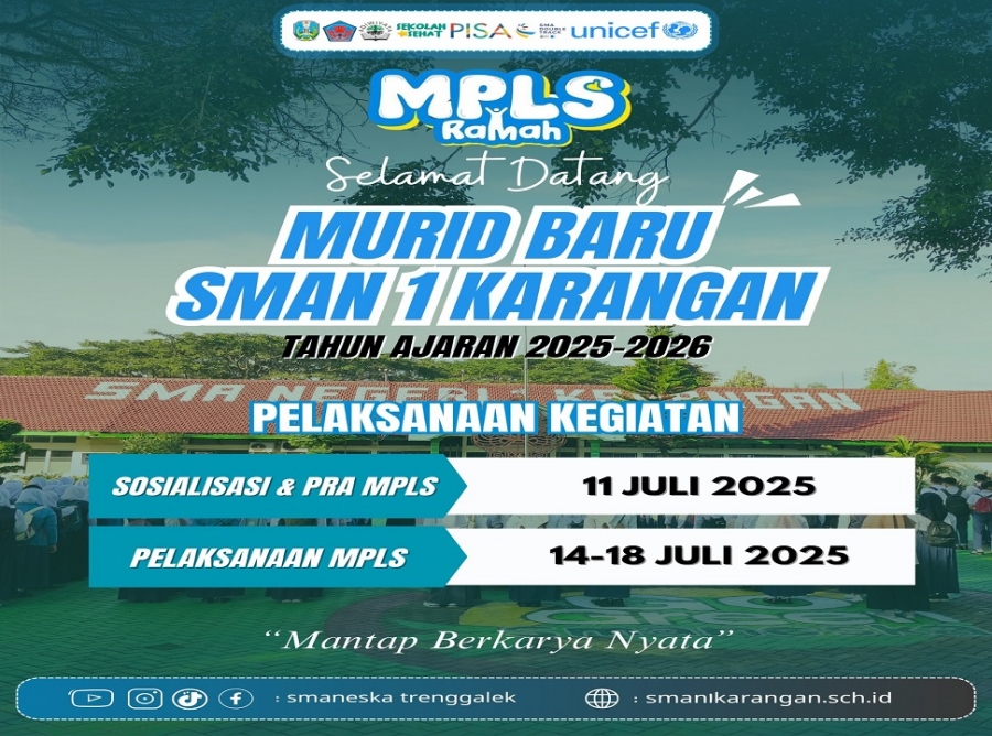 SELAMAT DATANG MURID BARU SMANESKA TAHUN AJARAN 2025/2026