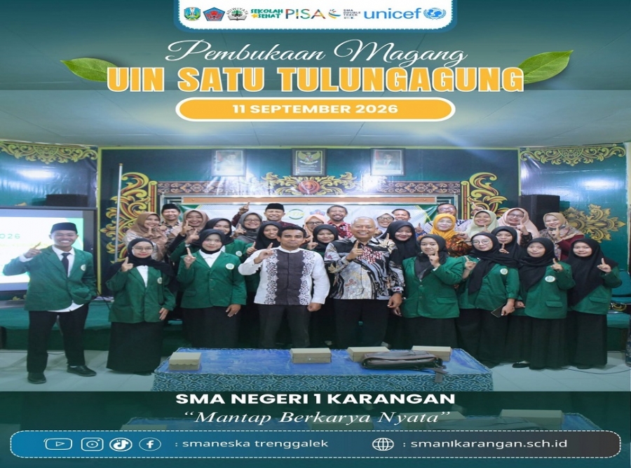 MAHASISWA UIN SATU T-AGUNG MULAI MAGANG DI SMAN 1 KARANGAN
