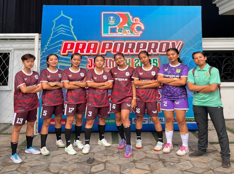 8 ALUMNI SMAN 1 KARANGAN PERKUAT TIM PORPROF (FUTSAL)