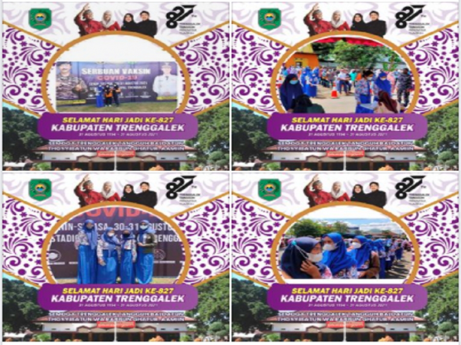 VAKSIN DOSIS PERTAMA PADA GIAT &ldquo;SERBUAN VAKSIN DI STADION MENAK SOPAL