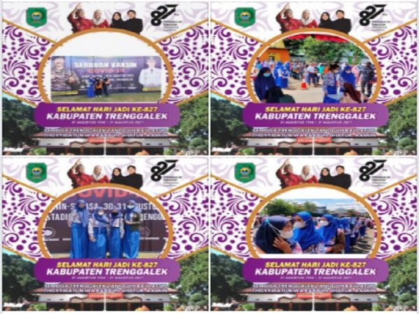VAKSIN DOSIS PERTAMA PADA GIAT &ldquo;SERBUAN VAKSIN DI STADION MENAK SOPAL