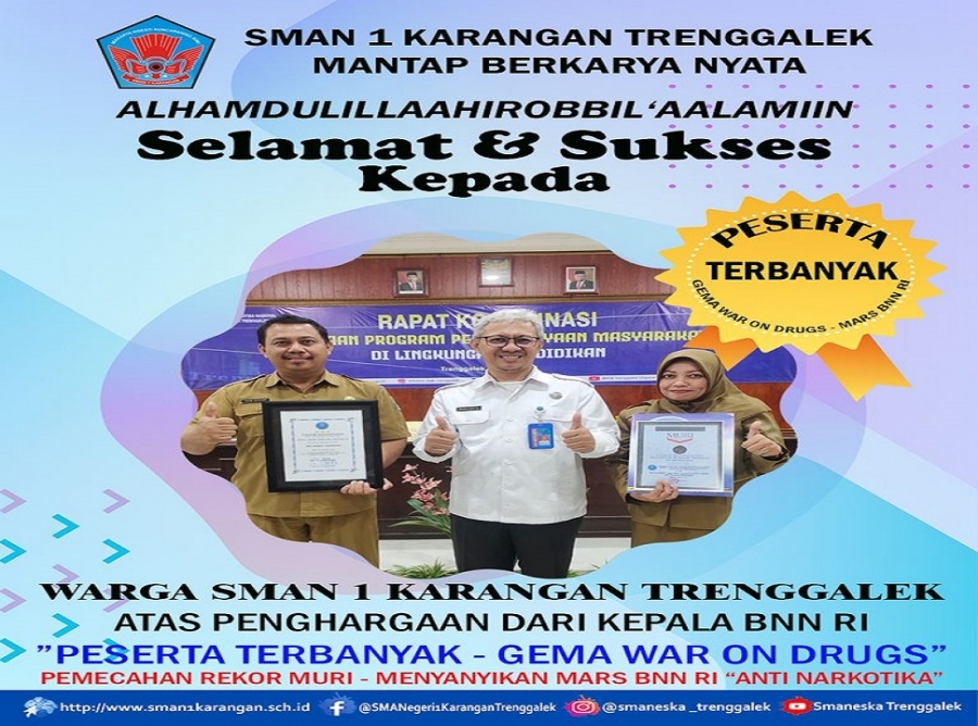 SMANESKA RAIH PEMECAHAN REKOR MURI PESERTA TERBANYAK