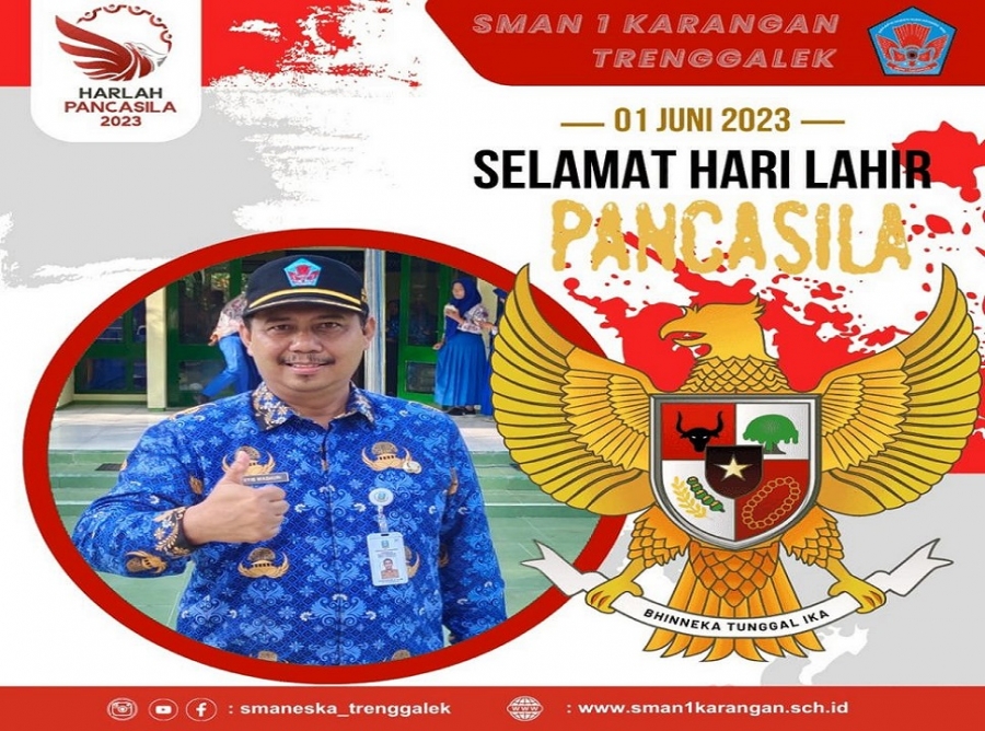 SMANESKA GELAR UPACARA PERINGATI HUT  PANCASILA 2023