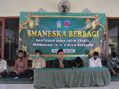 SMAN 1 KARANGAN TRENGGALEK DAN ALUMNI BISA BERBAGI