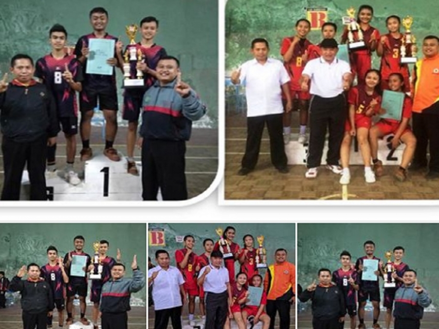 TIM SEPAK TAKRAW PUTRA SMAN 1 KARANGAN RAIH “JUARA 1”