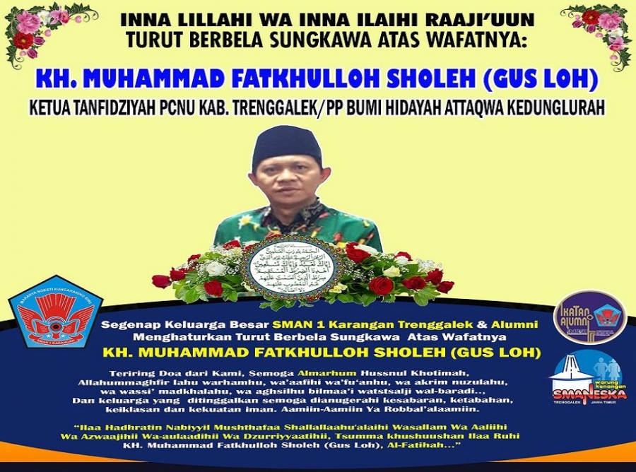 TURUT BERDUKA WAFATNYA KH. MUH.FATKHULLOH SHOLEH