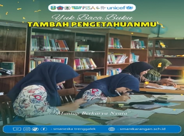 BUKA BUKUMU, SISIHKAN WAKTU, DAN TAMBAH PENGETAHUANMU