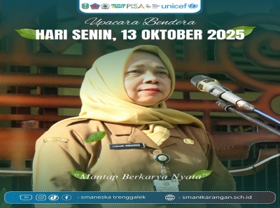 UPACARA BENDERA HARI SENIN, 13 OKTOBER 2025 SMAN 1 KARANGAN