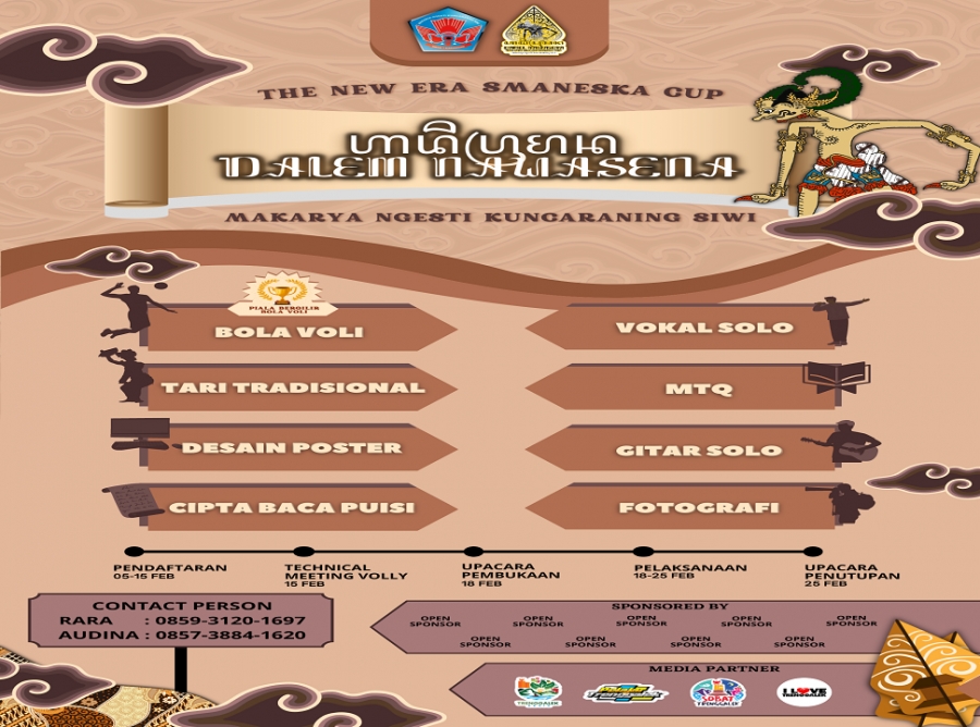 YUK ADIK-ADIK SEMUA IKUTI ACARA SMANESKA CUP TAHUN 2023
