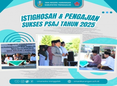 SMANESKA GELAR DOA BERSAMA RAIH KESUKSESAN PSAJ KELAS XII