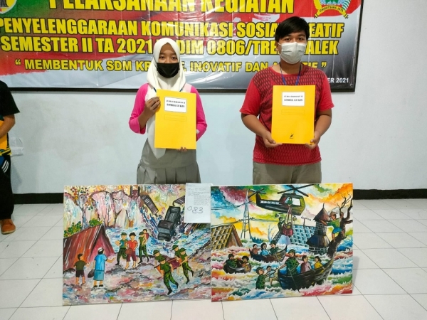 SISWA SMAN 1 KARANGAN TRENGGALEK RAIH &ldquo;DUA PRETASI&rdquo;