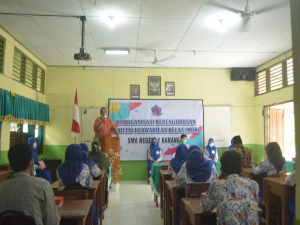 (MPK) SMAN 1 KARANGAN RE-ORGANISASI UNTUK MASA BHAKTI 2020/2021