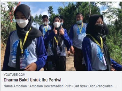 SMANESKA TOP VIDEO>>Dharma Bakti Untuk Ibu Pertiwi