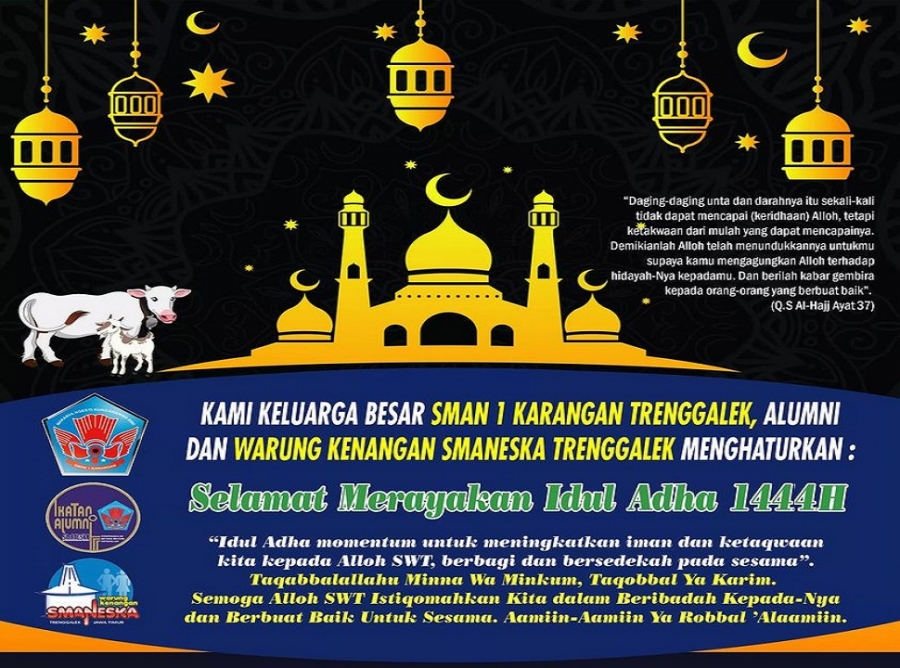 SMANESKA MENGUCAPKAN SELAMAT HARI RAYA IDUL ADHA