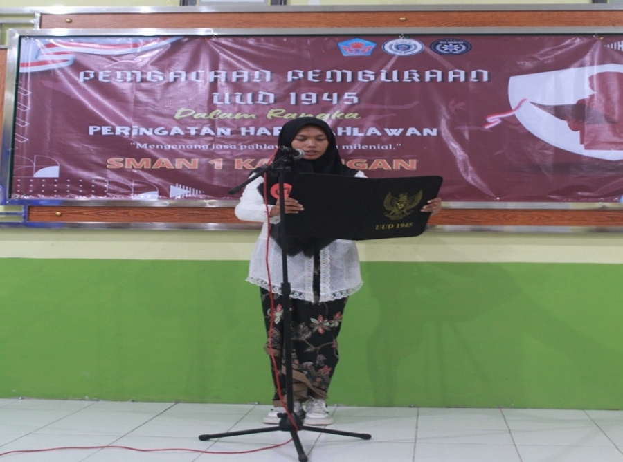 Lomba Pembacaan Pembukaan UUD 1945 Peringatan Hari Pahlawan