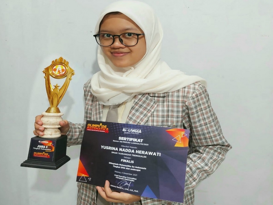 SISWA SMANESKA RAIH "JUARA 2 OLIMPIADE MATEMATIKA SE-INDONESIA