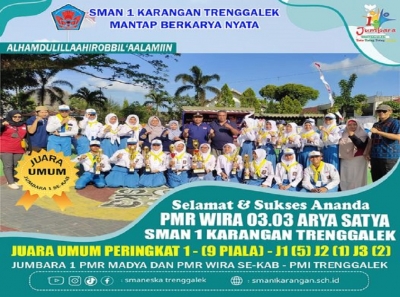 SMANESKA BORONG 9 PIALA PENGHARGAAN JUMBARA PMI 2023