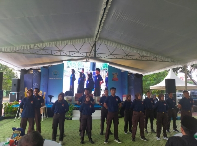 KEPALA BNN JAWA TIMUR LANTIK SATGAS P4GN SMANESKA