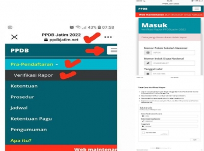 Mulai hari ini Jumat (27/5/2022) sampai dengan Senin (30/5/2022) waktunya untuk melihat,mengecek,mencocokkan Nilai Rapor