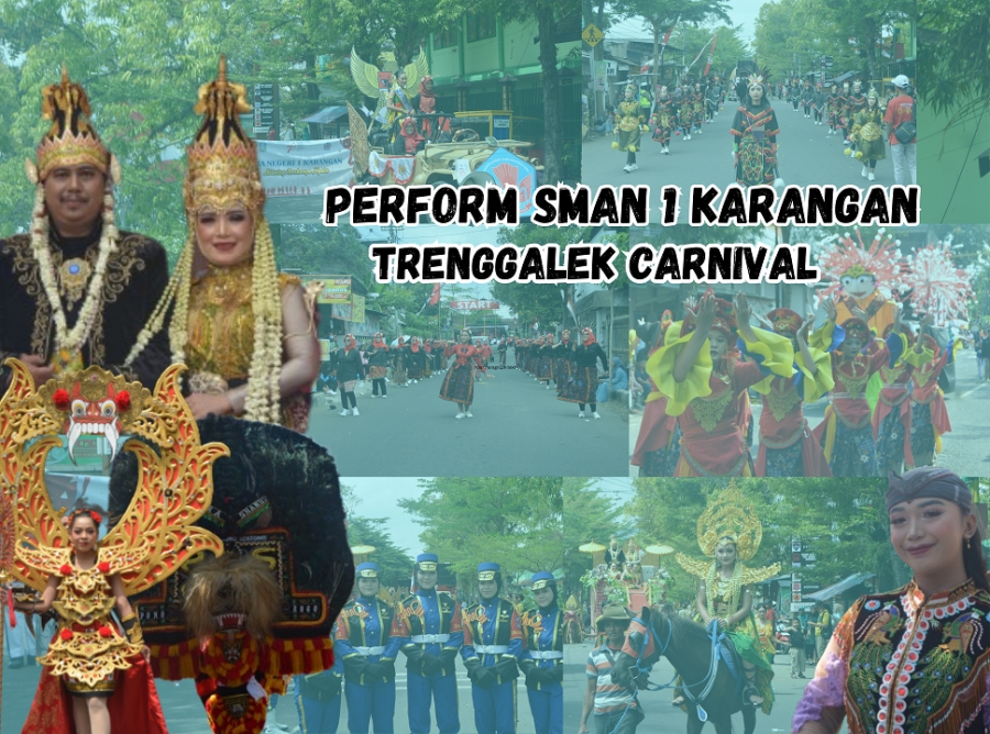 INILAH SUSUNAN KONTINGEN, JUARA 1 TRENGGALEK CARNIVAL 2023