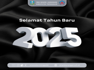 SELAMAT TAHUN BARU 2025 MERAJUT ASA MENGUKIR CERITA BARU