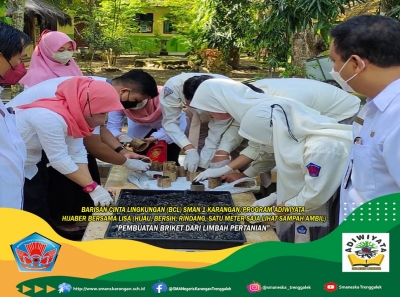 Pengolahan Sampah Pembuatan Briket