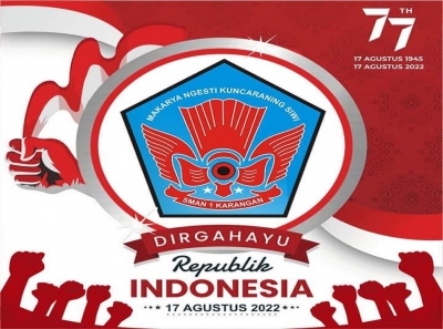 KELUARGA BESAR SMANESKA MENGUCAPKAN SELAMAT HUTRI YANG KE-77