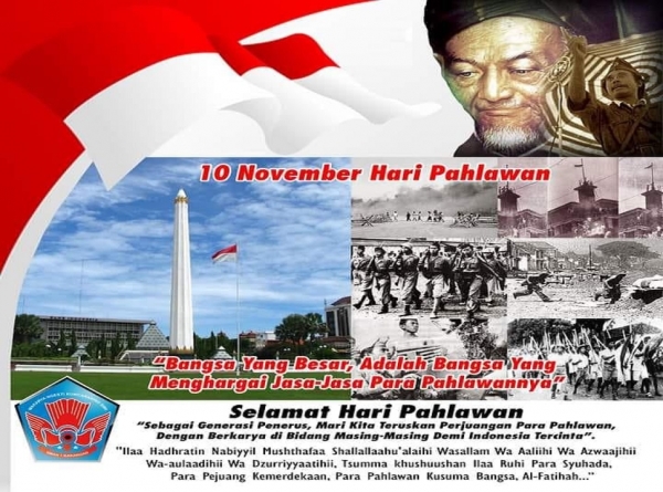 SELAMAT HARI PAHLAWAN NASIONAL 10 NOVEMBER 2022