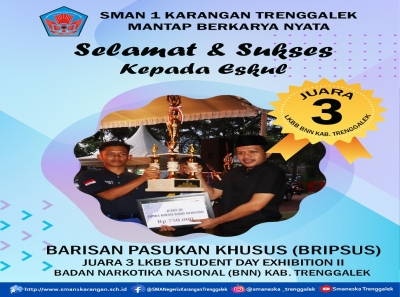 BRIPSUS SMANESKA RAIH JUARA 3 LOMBA KREASI BARIS BERBARIS