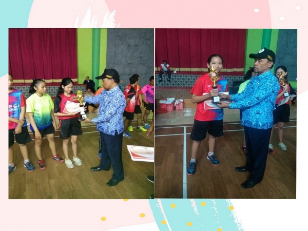 TENIS MEJA PUTRI TINGKAT SMA/SEDERAJAT PHBN Kab.Trenggalek