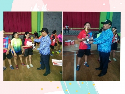 TENIS MEJA PUTRI TINGKAT SMA/SEDERAJAT PHBN Kab.Trenggalek