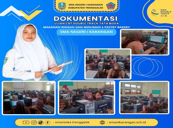 DOUBLE TRACK SMANESKA SUKSES MENGIKUTI UJIAN TULIS CBT 2024