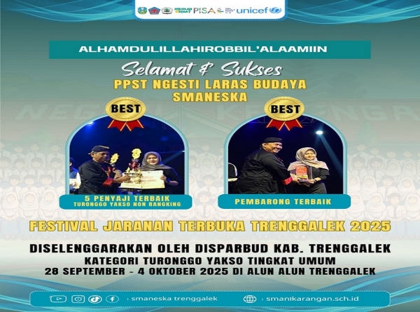 SMAN 1 KARANGAN BORONG 2 JUARA PADA EVENT FESTIVAL JARANAN