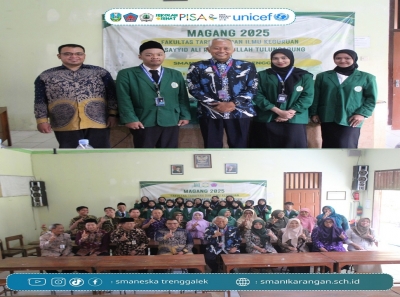 PEMBUKAAN MAGANG 2025 UIN TULUNGAGUNG DI SMANESKA