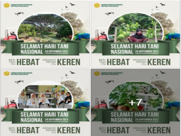 #SELAMAT HARI TANI NASIONAL, 24 SEPTEMBER 2021