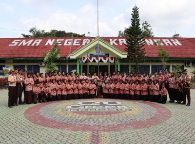 41 ANGGOTA GUDEP 05.087-05.088 IKUTI PENEMPUHAN LAKSANA
