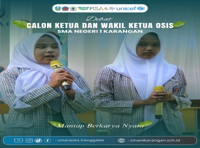 SMANESKA GELAR DEBAT CALON KETUA OSIS MASA BHAKTI  2025/2026