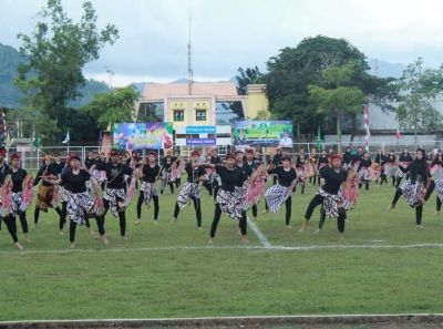 20 PENARI SMANESKA TRENGGALEK AKAN AMBIL BAGIAN DALAM &ldquo;TARI KOLOSAL TURONGGO YAKSO&rdquo; PEMBUKAAN LIGA SANTRI PIALA KASAD 2022