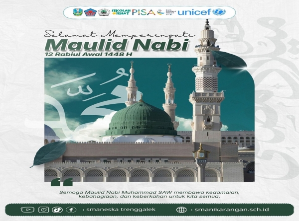 SELAMAT PERINGATI MAULID NABI MUHAMMAD SAW 1448 HIJRIAH