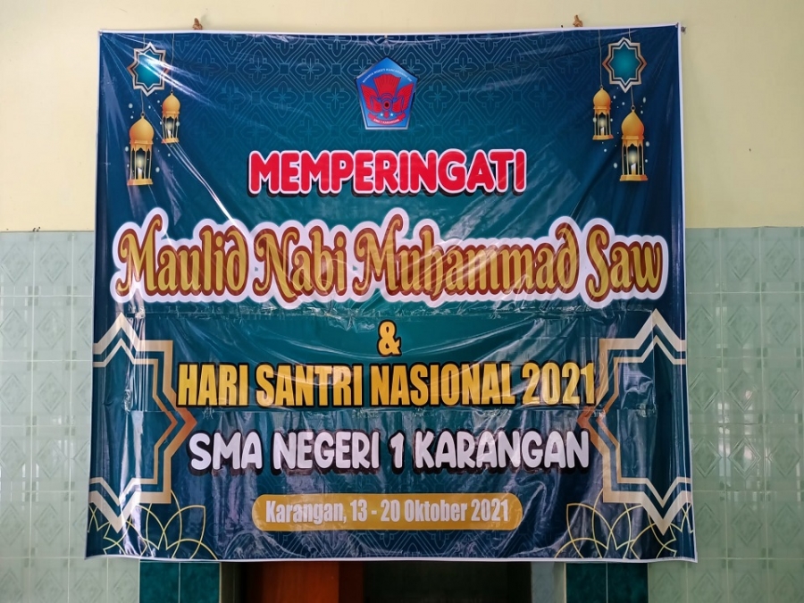 &ldquo;SELAMAT MEMPERINTATI MAULID NABI MUHAMMAD SAW 1443 HIJRIYAH&rdquo;