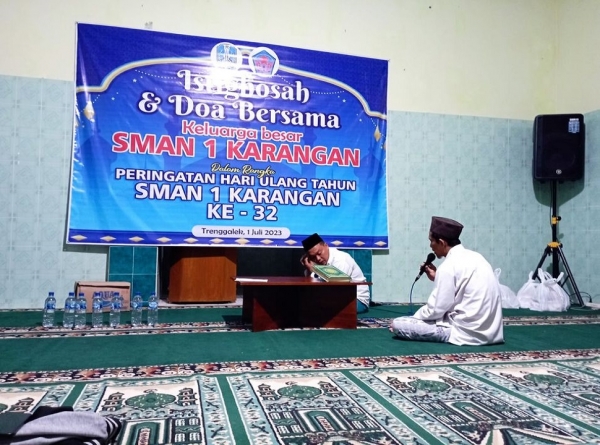KHOTMIL QUR'AN BIL GHOIB DALAM RANGKA HUT SMANESKA 2023