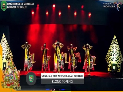 Raih "5 Penyaji Terbaik" Pada FESTIVAL TARI KLASIK Trenggalek 2020