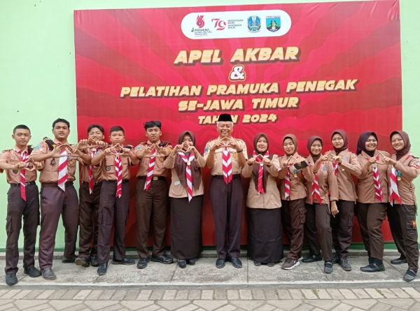 AMBALAN DEWAMADIEN IKUTI GIAT APEL AKBAR KWARDA JATIM