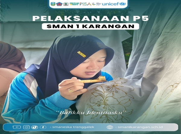 SMAN 1 KARANGAN LESTARIKAN BUDAYA LOKAL LEWAT KEGIATAN P5