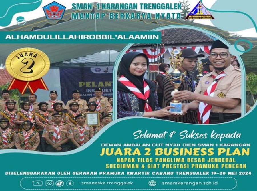 AMBALAN CUT NYAK DIEN RAIH JUARA 2 BUSINES PLAN GIAT PRESTASI